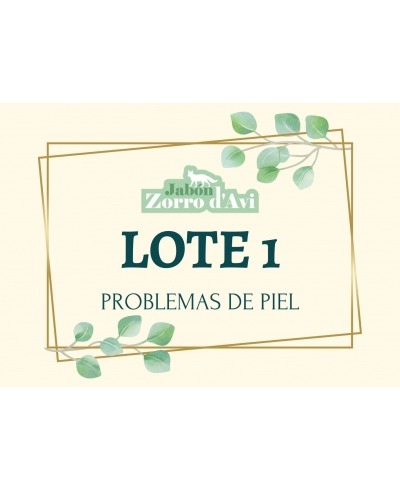 LOTE 1 - PROBLEMAS DE PIEL MARCA ZORRO D´AVI