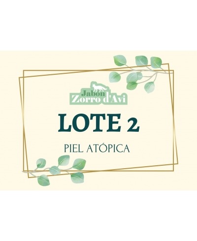 LOTE 2 - PIEL ATÓPICA MARCA ZORRO D´AVI