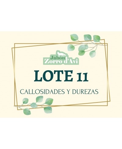LOTE 11 - CALLOSIDADES Y DUREZAS MARCA ZORRO D´AVI