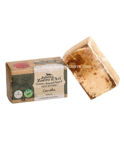 JABÓN ECOLÓGICO DE CANELA MARCA ZORRO D´AVI