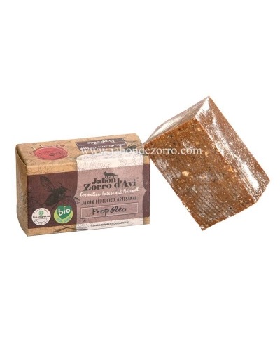 JABÓN ECOLÓGICO DE PROPÓLEO MARCA ZORRO D´AVI