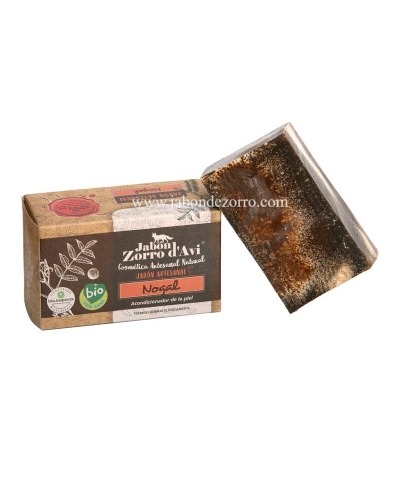JABÓN ECOLÓGICO DE NOGAL MARCA ZORRO D´AVI