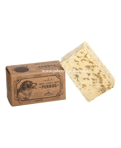 JABÓN Y CHAMPÚ SÓLIDO PARA PERROS MARCA ZORRO D´AVI